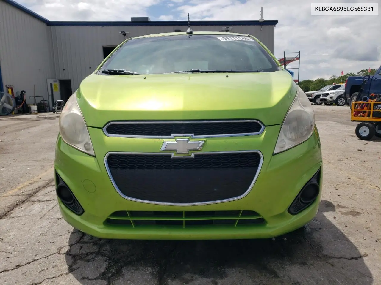 2014 Chevrolet Spark Ls VIN: KL8CA6S95EC568381 Lot: 56333645