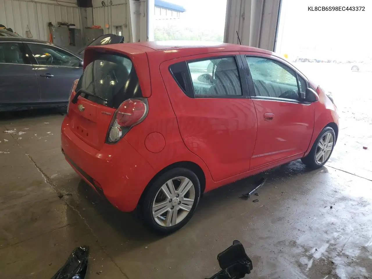 2014 Chevrolet Spark Ls VIN: KL8CB6S98EC443372 Lot: 56392185