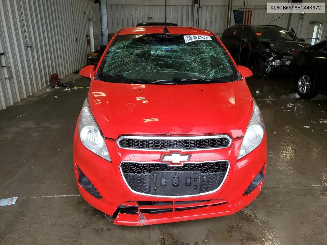 2014 Chevrolet Spark Ls VIN: KL8CB6S98EC443372 Lot: 56392185