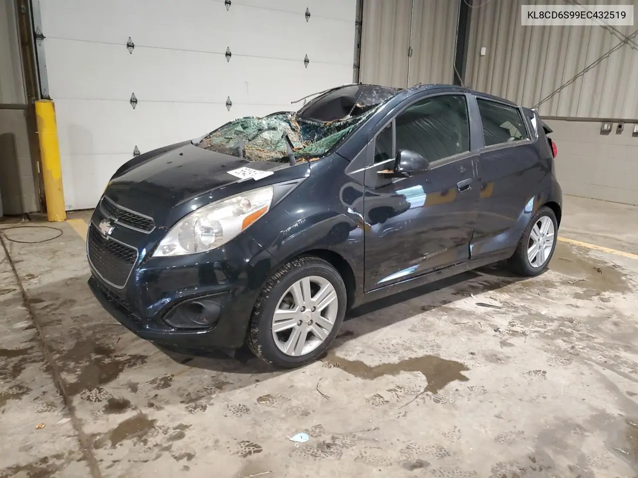 2014 Chevrolet Spark 1Lt VIN: KL8CD6S99EC432519 Lot: 56481605