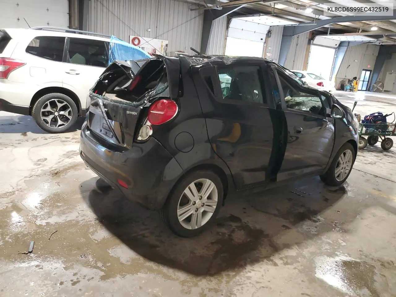 2014 Chevrolet Spark 1Lt VIN: KL8CD6S99EC432519 Lot: 56481605