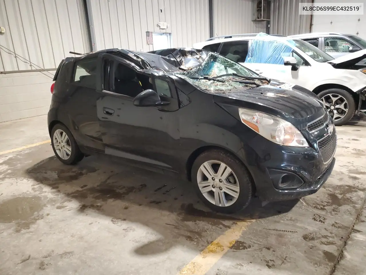 2014 Chevrolet Spark 1Lt VIN: KL8CD6S99EC432519 Lot: 56481605