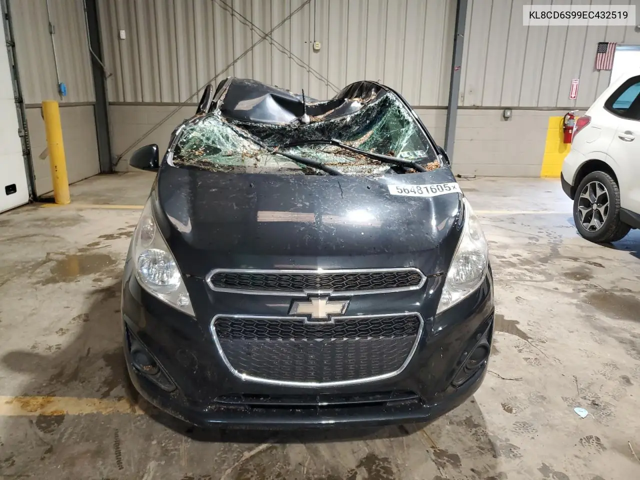 2014 Chevrolet Spark 1Lt VIN: KL8CD6S99EC432519 Lot: 56481605
