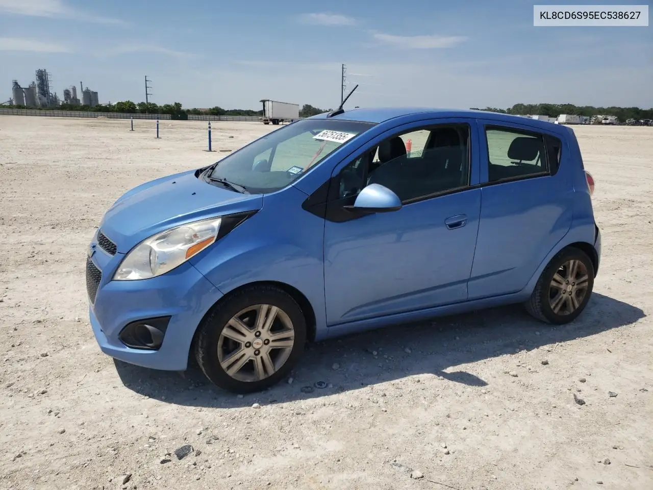 2014 Chevrolet Spark 1Lt VIN: KL8CD6S95EC538627 Lot: 56751355