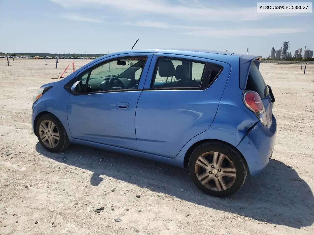2014 Chevrolet Spark 1Lt VIN: KL8CD6S95EC538627 Lot: 56751355