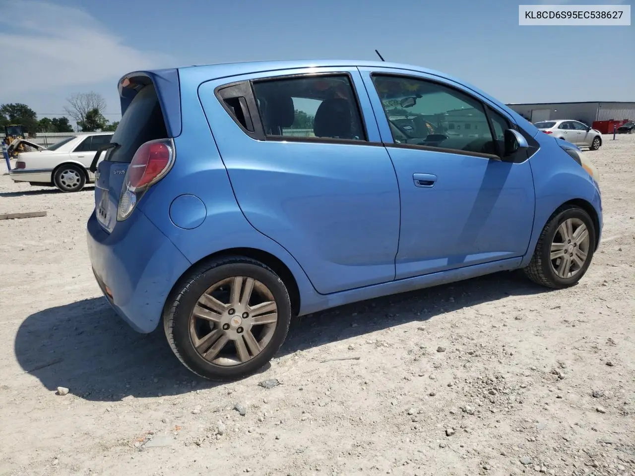 2014 Chevrolet Spark 1Lt VIN: KL8CD6S95EC538627 Lot: 56751355