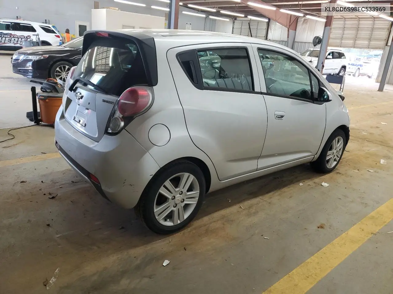 2014 Chevrolet Spark 1Lt VIN: KL8CD6S98EC533969 Lot: 59928985