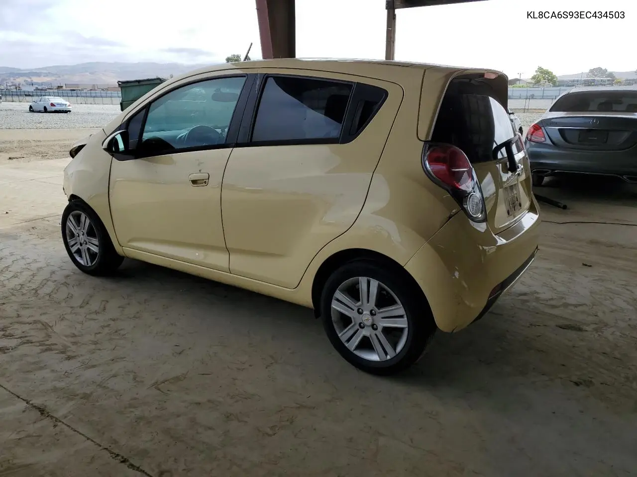 2014 Chevrolet Spark Ls VIN: KL8CA6S93EC434503 Lot: 59996015