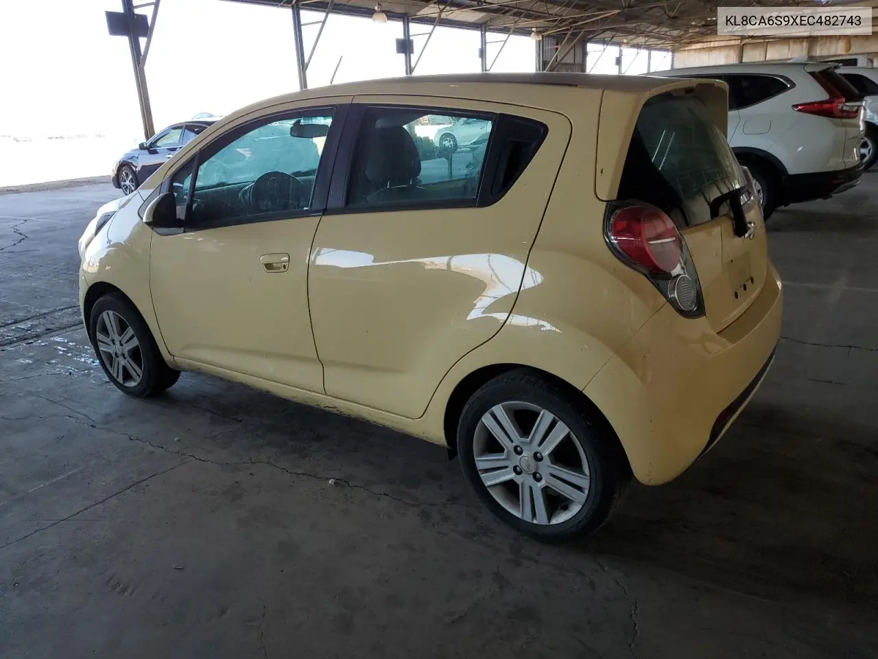 2014 Chevrolet Spark Ls VIN: KL8CA6S9XEC482743 Lot: 62603495