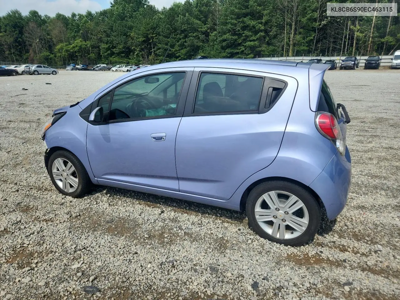 2014 Chevrolet Spark Ls VIN: KL8CB6S90EC463115 Lot: 62653635