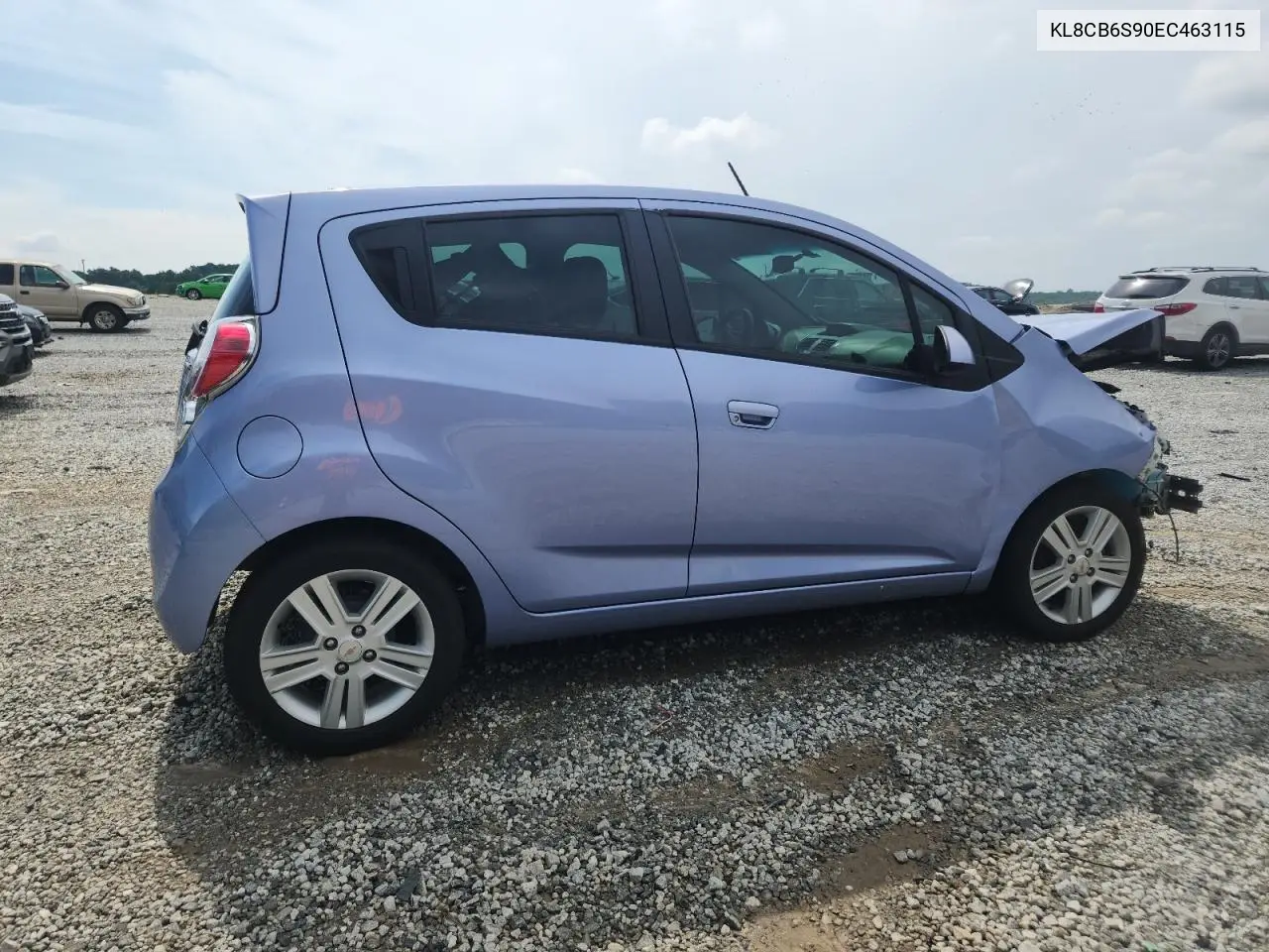 2014 Chevrolet Spark Ls VIN: KL8CB6S90EC463115 Lot: 62653635