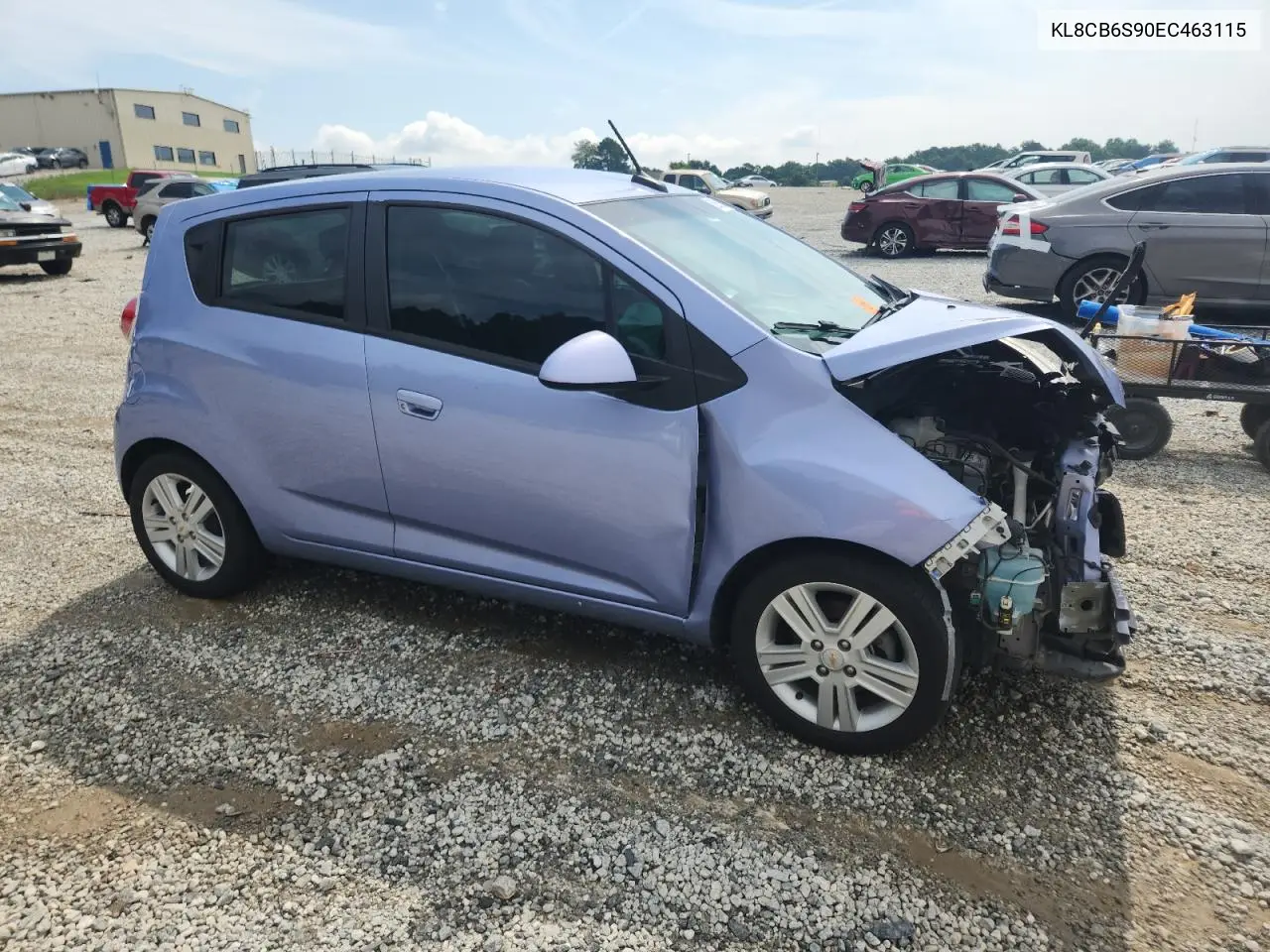 2014 Chevrolet Spark Ls VIN: KL8CB6S90EC463115 Lot: 62653635