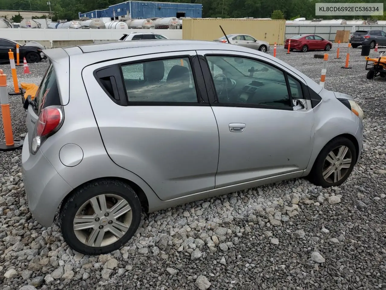 2014 Chevrolet Spark 1Lt VIN: KL8CD6S92EC536334 Lot: 63071825