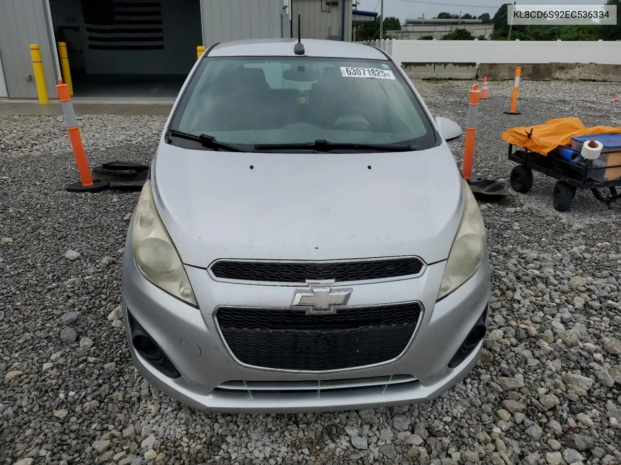 2014 Chevrolet Spark 1Lt VIN: KL8CD6S92EC536334 Lot: 63071825