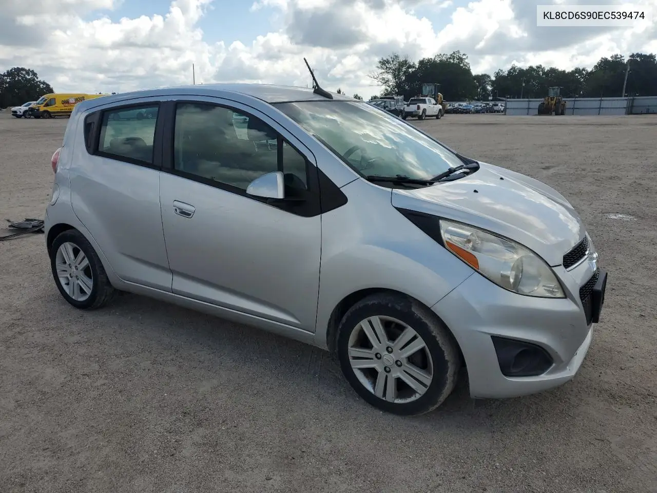 2014 Chevrolet Spark 1Lt VIN: KL8CD6S90EC539474 Lot: 64889475