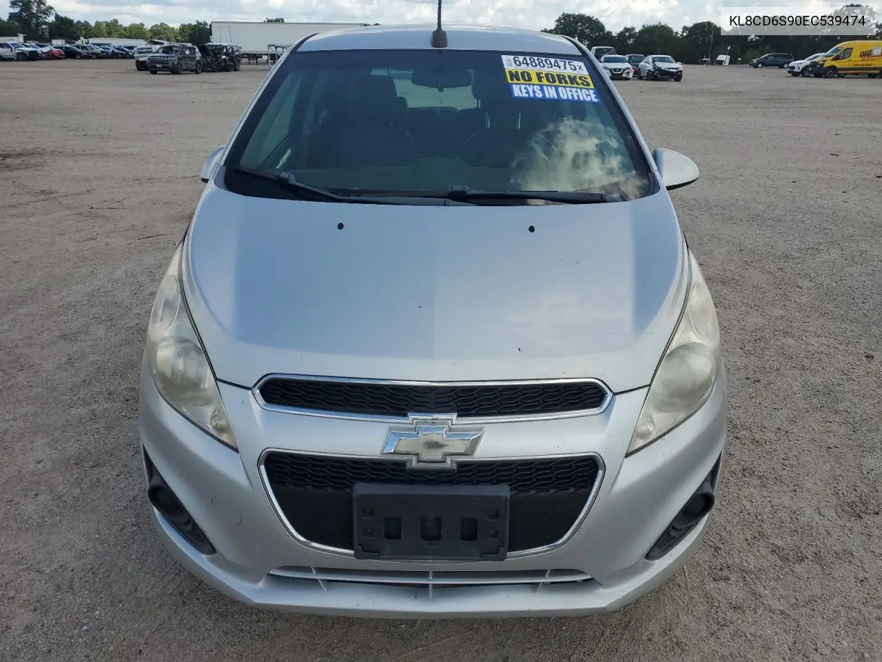 2014 Chevrolet Spark 1Lt VIN: KL8CD6S90EC539474 Lot: 64889475