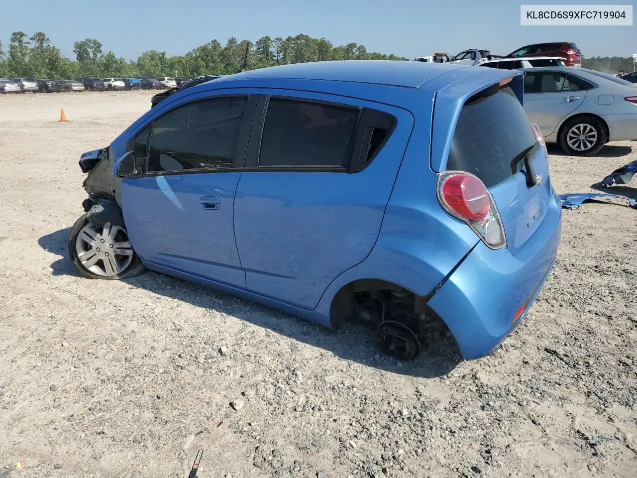 2015 Chevrolet Spark 1Lt VIN: KL8CD6S9XFC719904 Lot: 56650785