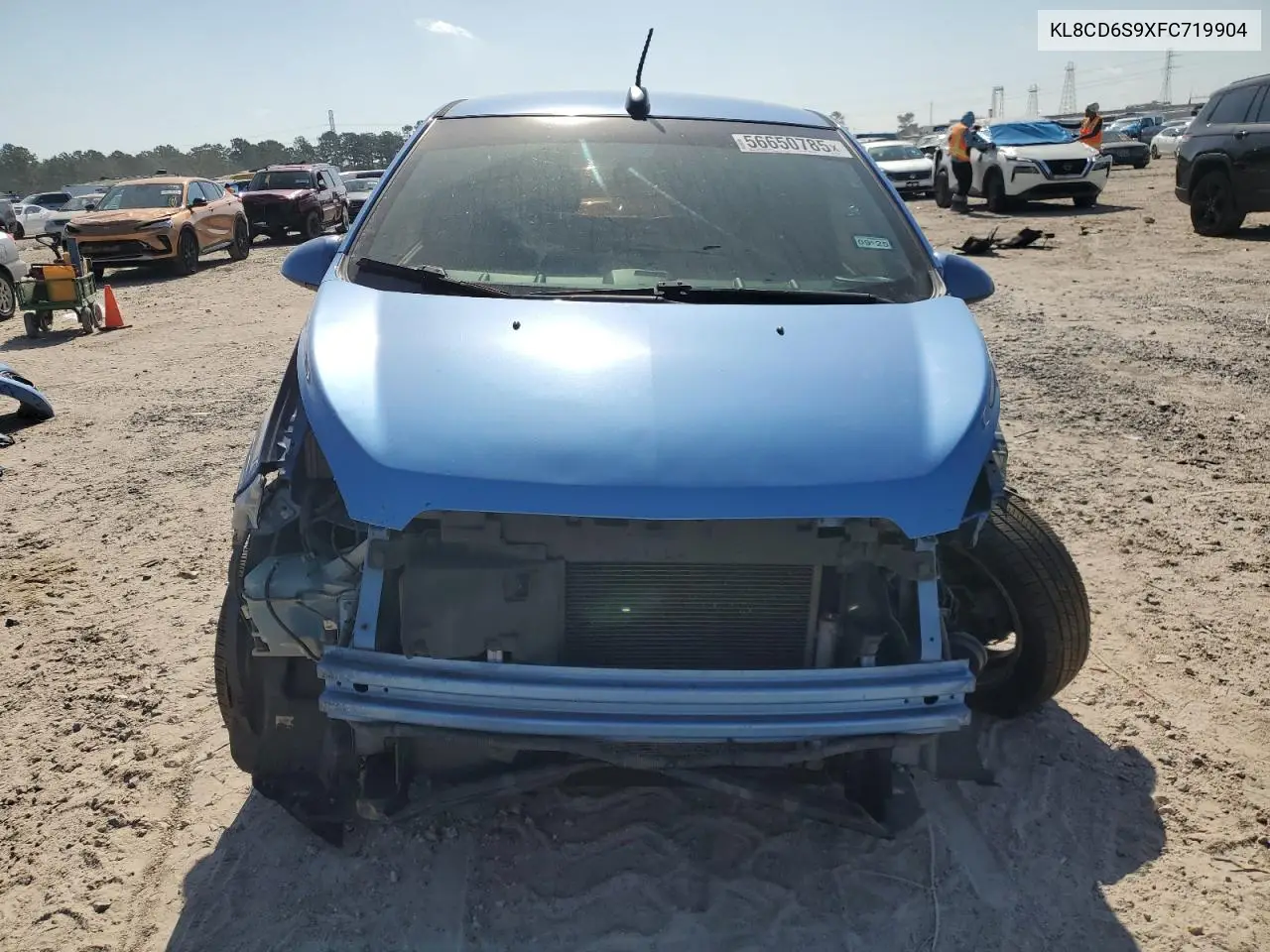 2015 Chevrolet Spark 1Lt VIN: KL8CD6S9XFC719904 Lot: 56650785