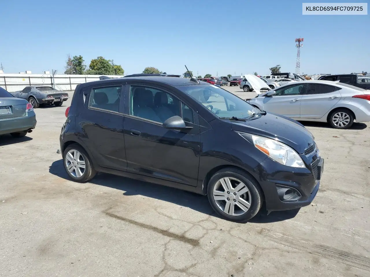 2015 Chevrolet Spark 1Lt VIN: KL8CD6S94FC709725 Lot: 62760915
