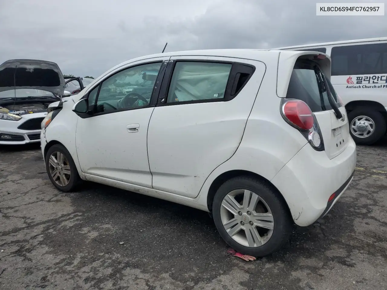 2015 Chevrolet Spark 1Lt VIN: KL8CD6S94FC762957 Lot: 62835435