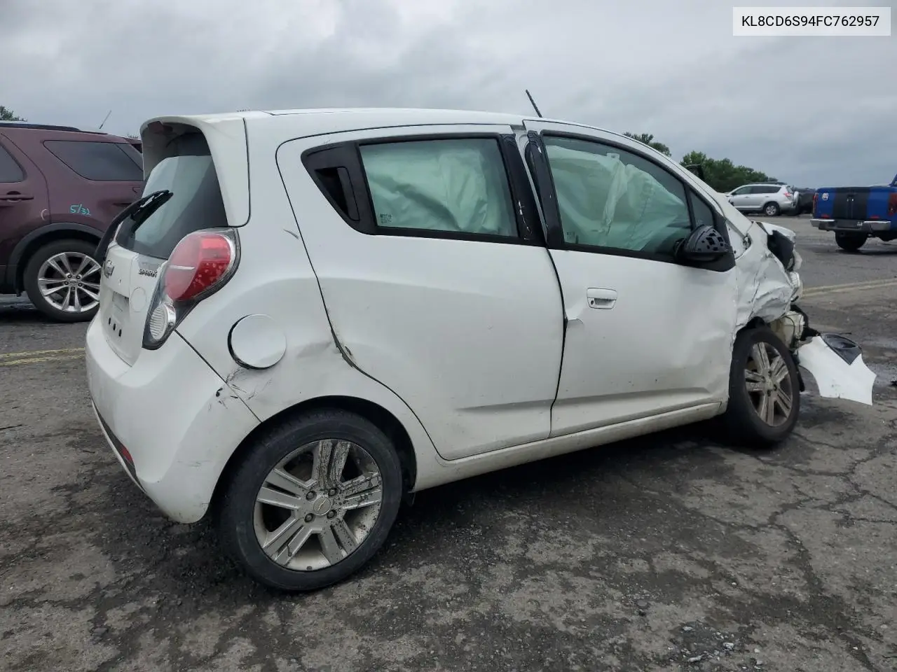 2015 Chevrolet Spark 1Lt VIN: KL8CD6S94FC762957 Lot: 62835435