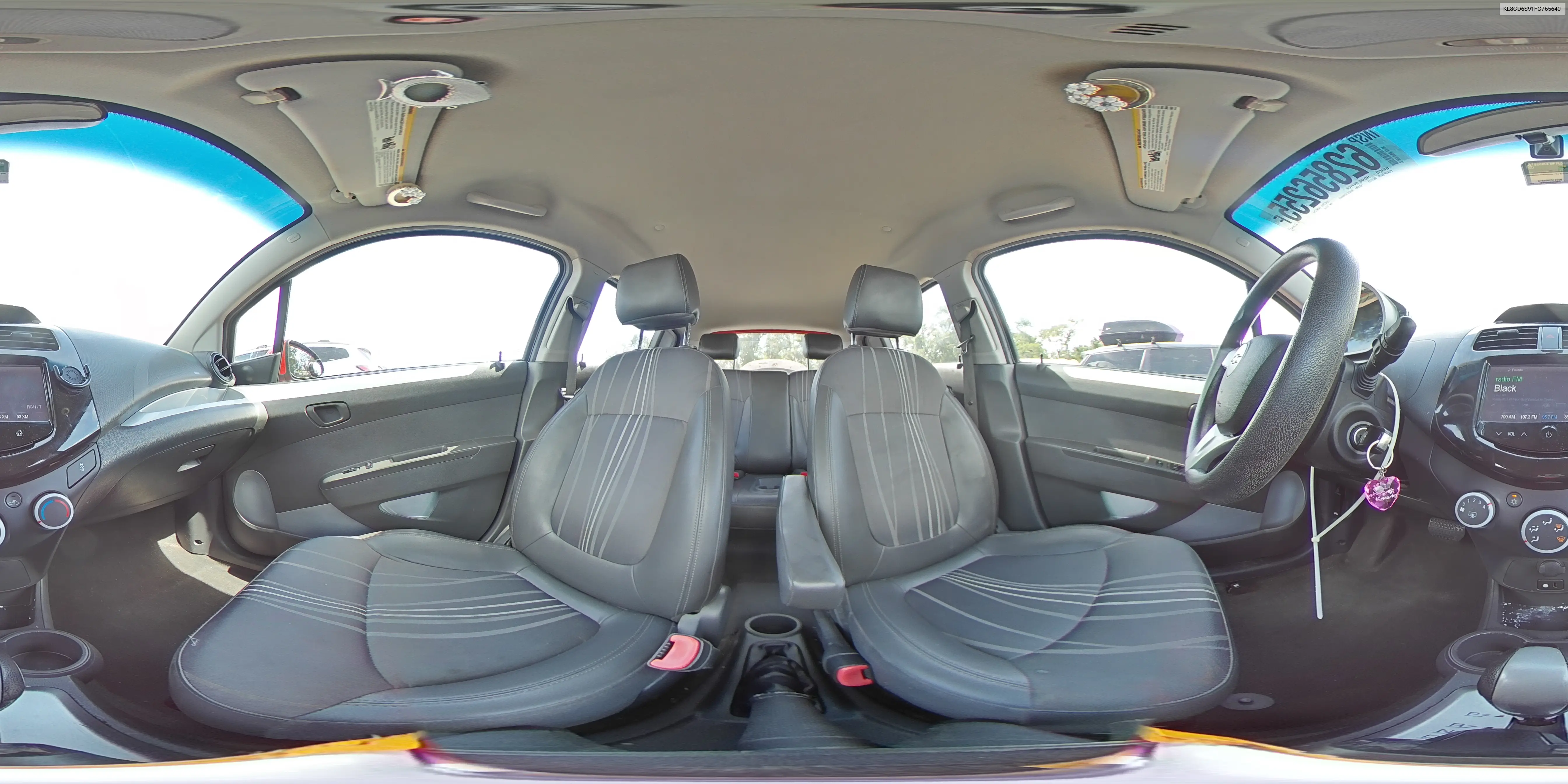 2015 Chevrolet Spark 1Lt VIN: KL8CD6S91FC765640 Lot: 62856255