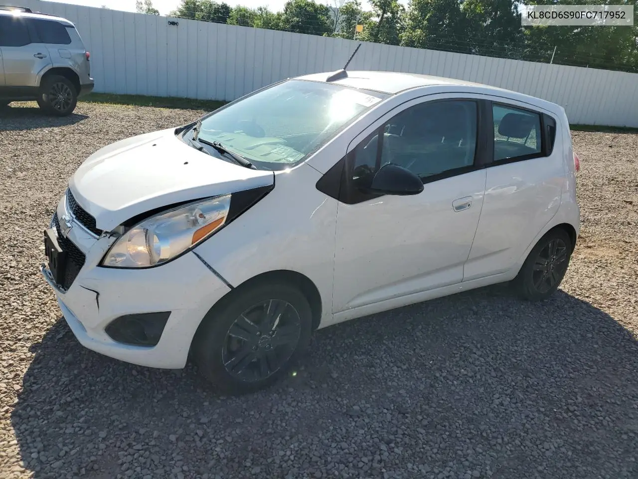 2015 Chevrolet Spark 1Lt VIN: KL8CD6S90FC717952 Lot: 62895415