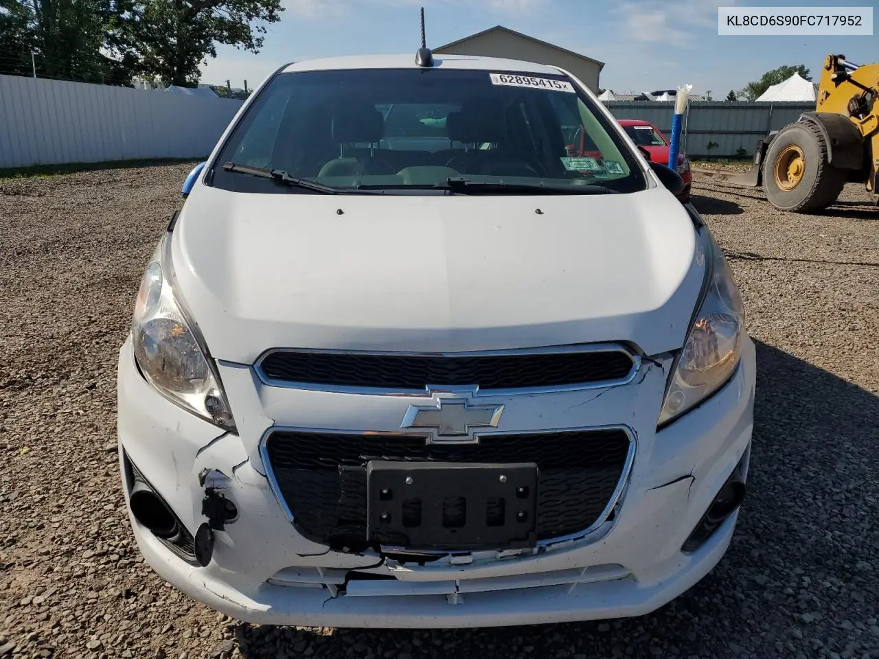 2015 Chevrolet Spark 1Lt VIN: KL8CD6S90FC717952 Lot: 62895415