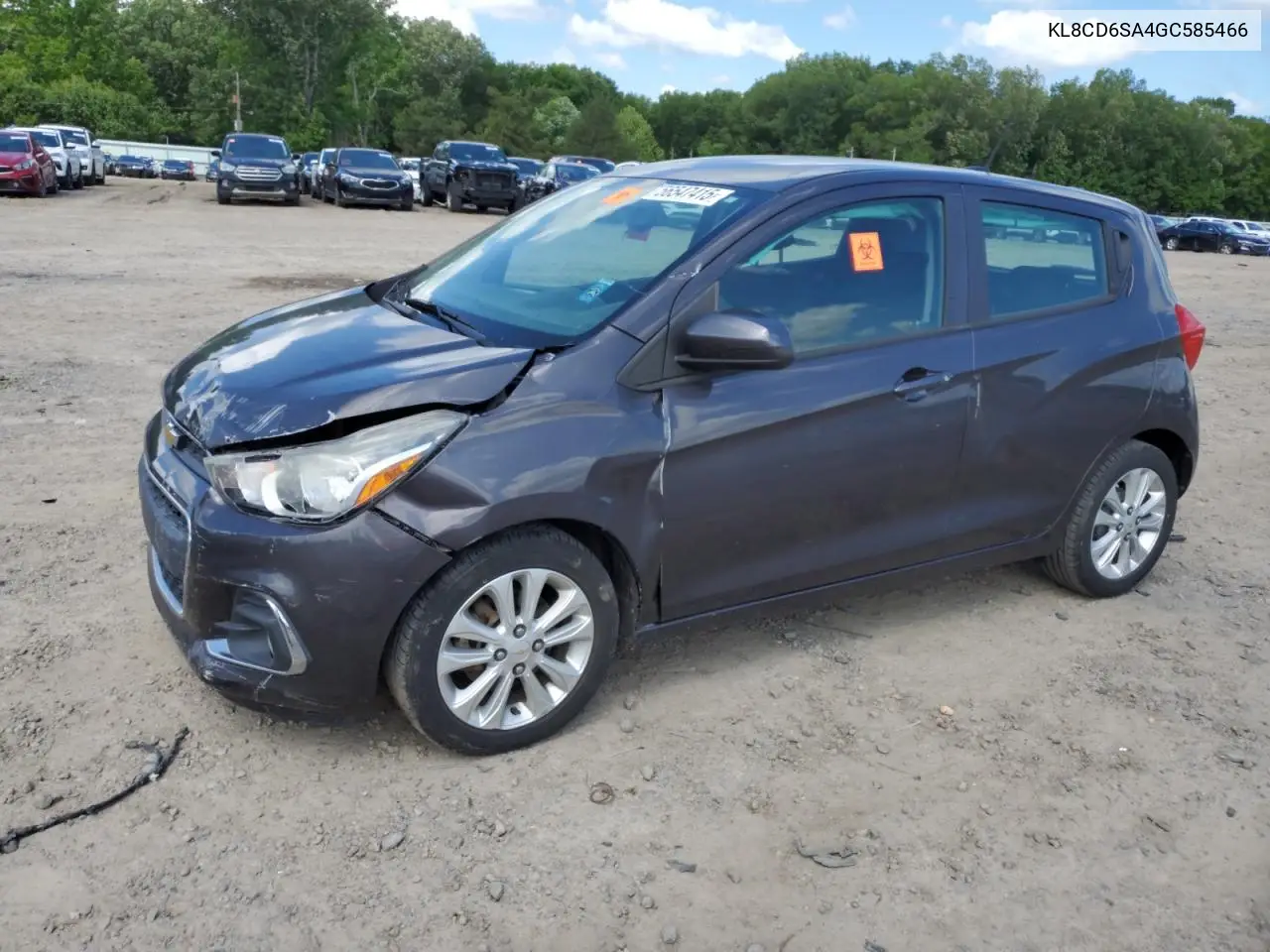 2016 Chevrolet Spark 1Lt VIN: KL8CD6SA4GC585466 Lot: 56547415