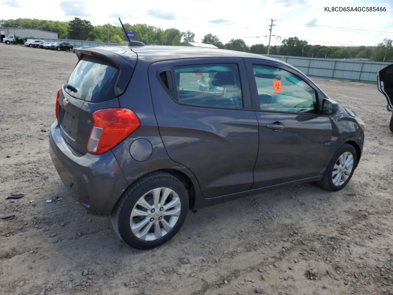 2016 Chevrolet Spark 1Lt VIN: KL8CD6SA4GC585466 Lot: 56547415