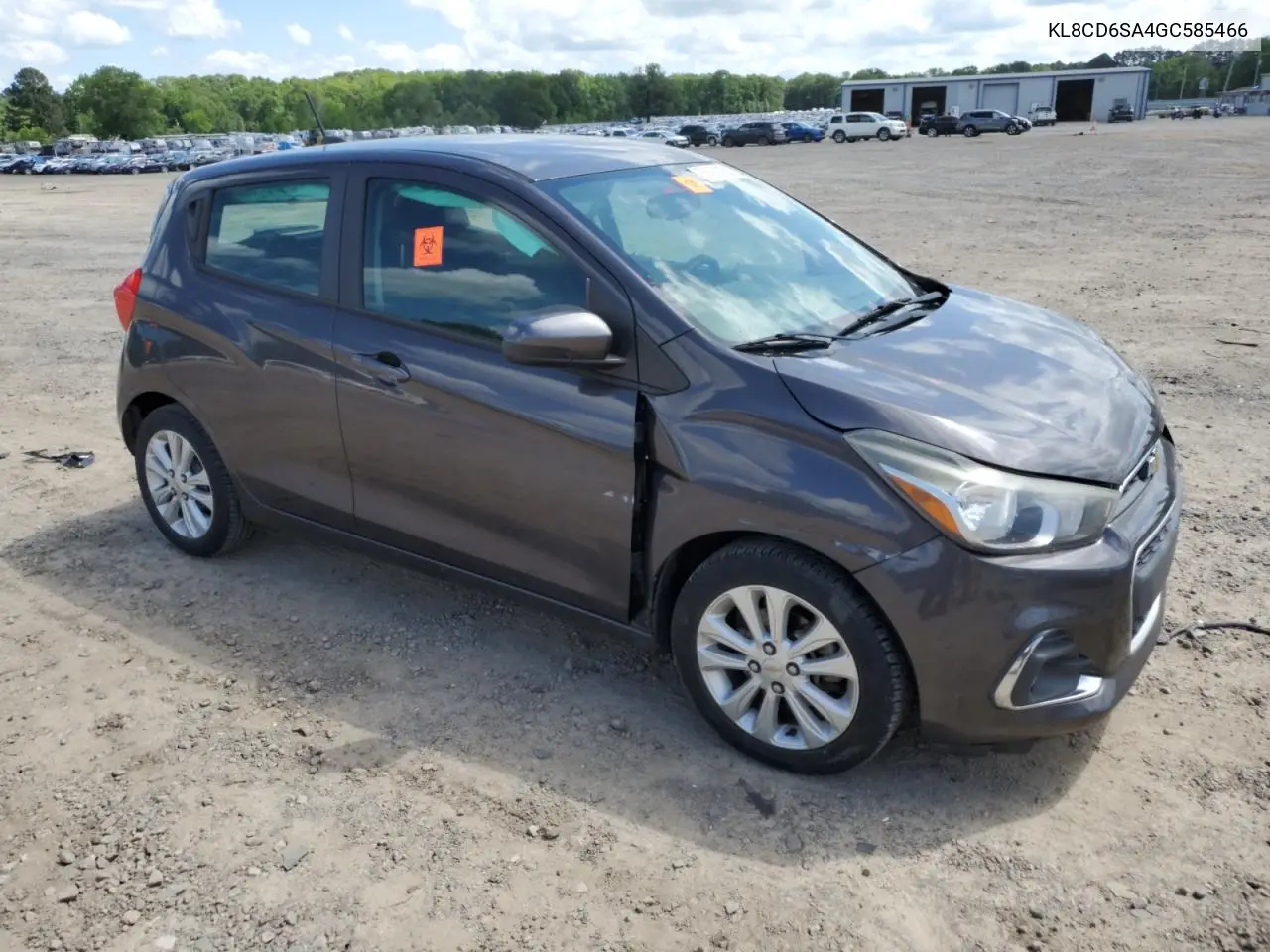 2016 Chevrolet Spark 1Lt VIN: KL8CD6SA4GC585466 Lot: 56547415