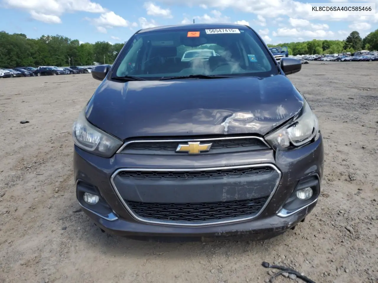 2016 Chevrolet Spark 1Lt VIN: KL8CD6SA4GC585466 Lot: 56547415