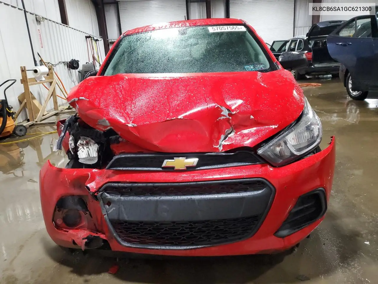 2016 Chevrolet Spark Ls VIN: KL8CB6SA1GC621300 Lot: 57057565
