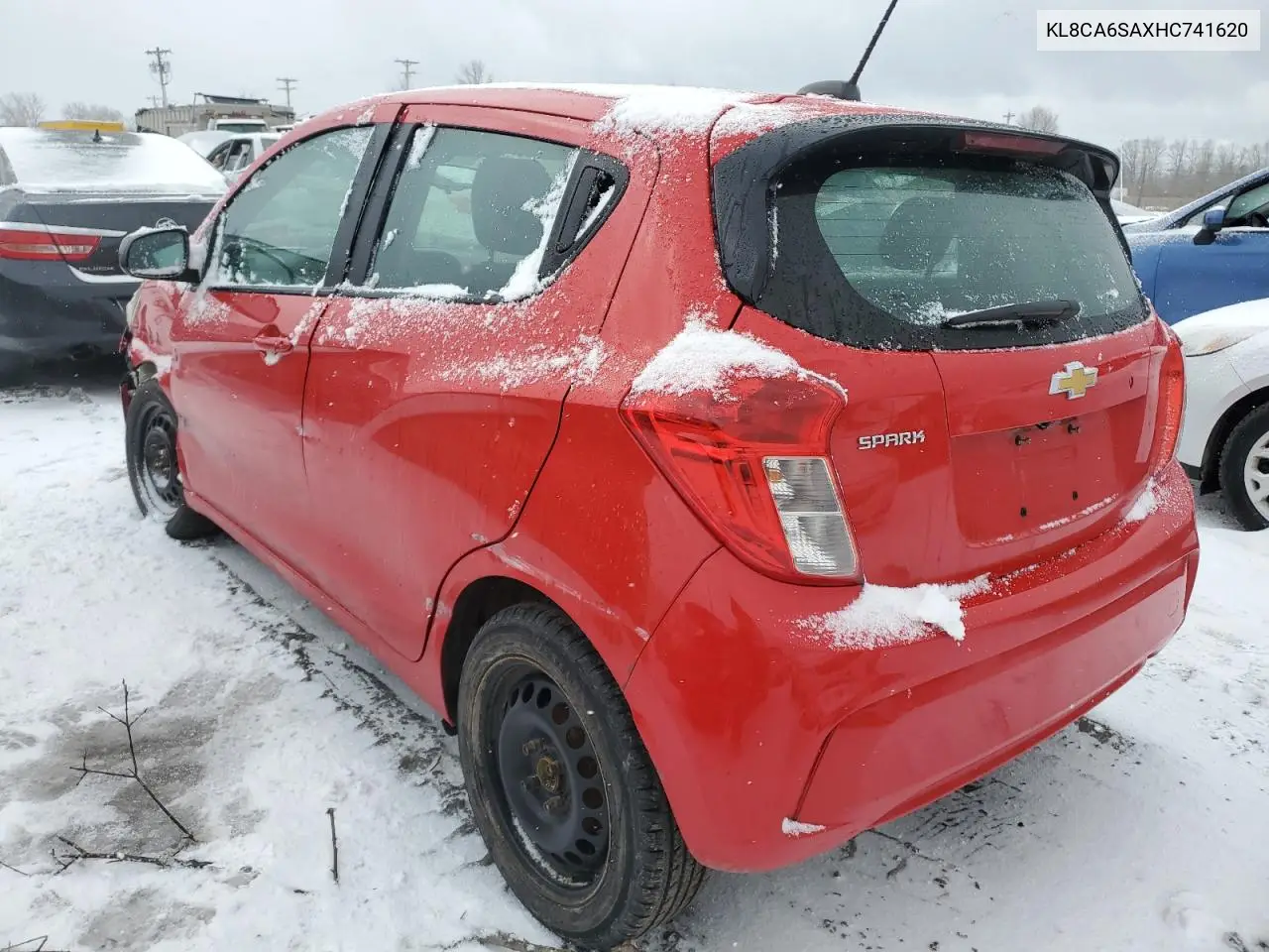 2017 Chevrolet Spark Ls VIN: KL8CA6SAXHC741620 Lot: 47111285