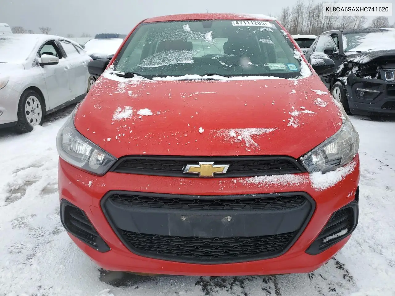 2017 Chevrolet Spark Ls VIN: KL8CA6SAXHC741620 Lot: 47111285