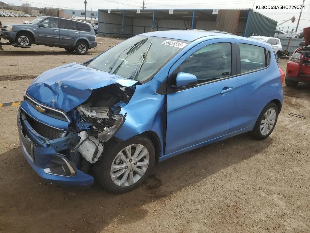 2017 Chevrolet Spark 1Lt VIN: KL8CD6SA5HC729074 Lot: 50455515