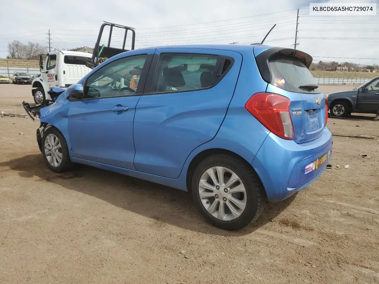 2017 Chevrolet Spark 1Lt VIN: KL8CD6SA5HC729074 Lot: 50455515