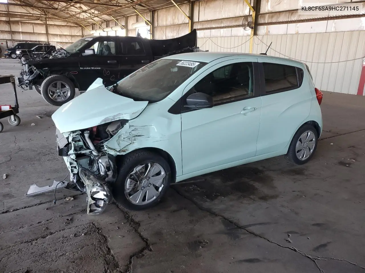 2017 Chevrolet Spark 2Lt VIN: KL8CF6SA9HC271145 Lot: 56223495