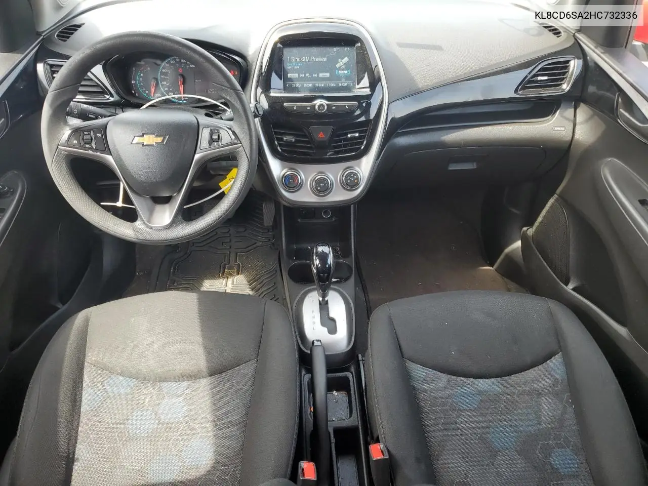 2017 Chevrolet Spark 1Lt VIN: KL8CD6SA2HC732336 Lot: 56290385