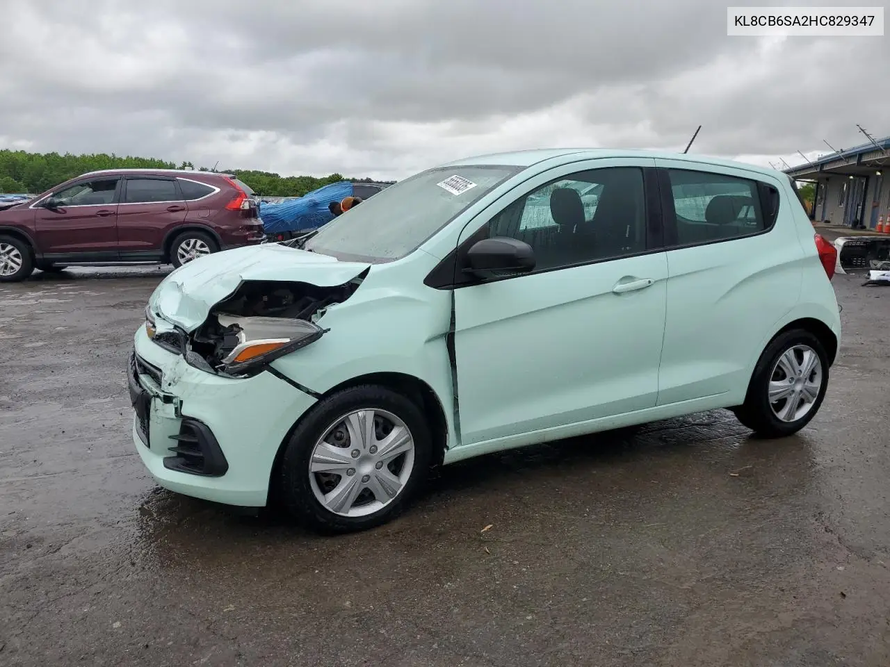 2017 Chevrolet Spark Ls VIN: KL8CB6SA2HC829347 Lot: 56550335