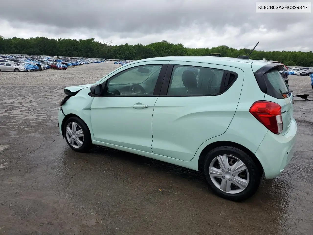 2017 Chevrolet Spark Ls VIN: KL8CB6SA2HC829347 Lot: 56550335