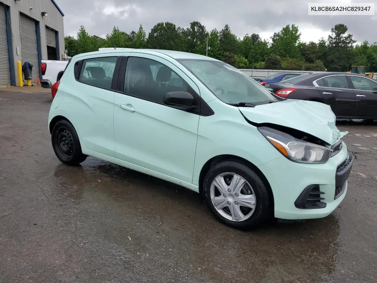 2017 Chevrolet Spark Ls VIN: KL8CB6SA2HC829347 Lot: 56550335