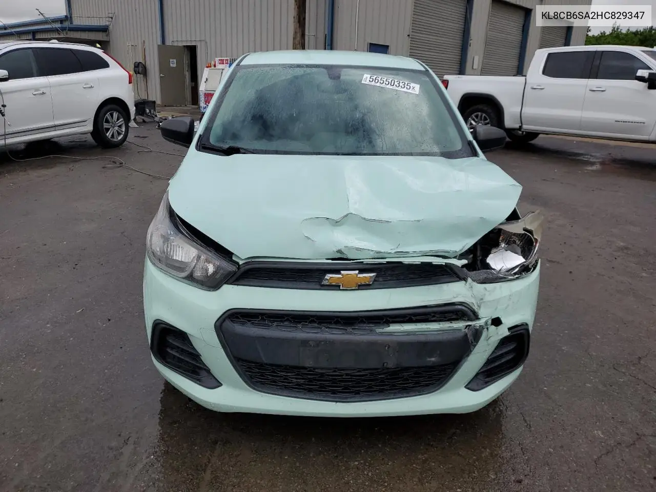 2017 Chevrolet Spark Ls VIN: KL8CB6SA2HC829347 Lot: 56550335