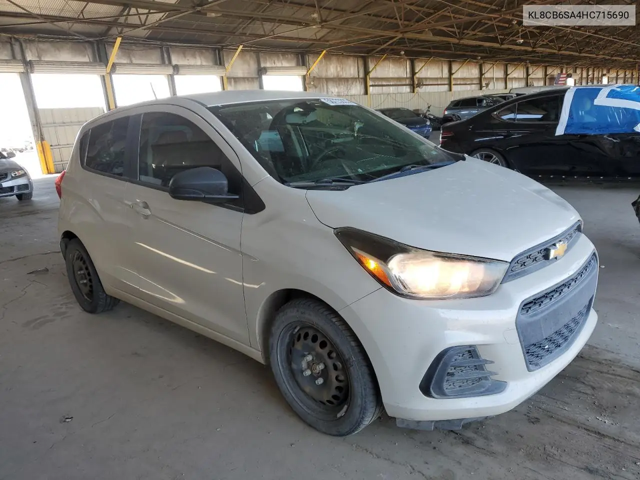 2017 Chevrolet Spark Ls VIN: KL8CB6SA4HC715690 Lot: 56723835