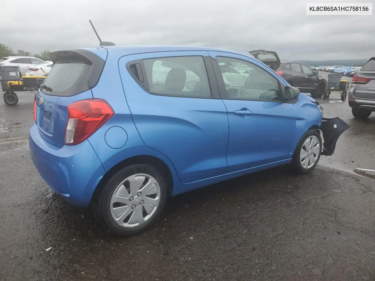 2017 Chevrolet Spark Ls VIN: KL8CB6SA1HC758156 Lot: 56856425