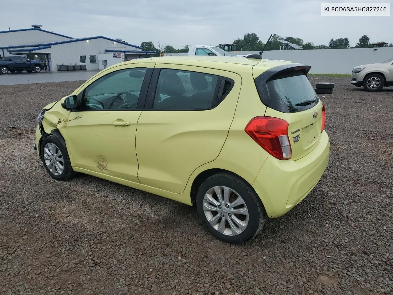 2017 Chevrolet Spark 1Lt VIN: KL8CD6SA5HC827246 Lot: 61616045