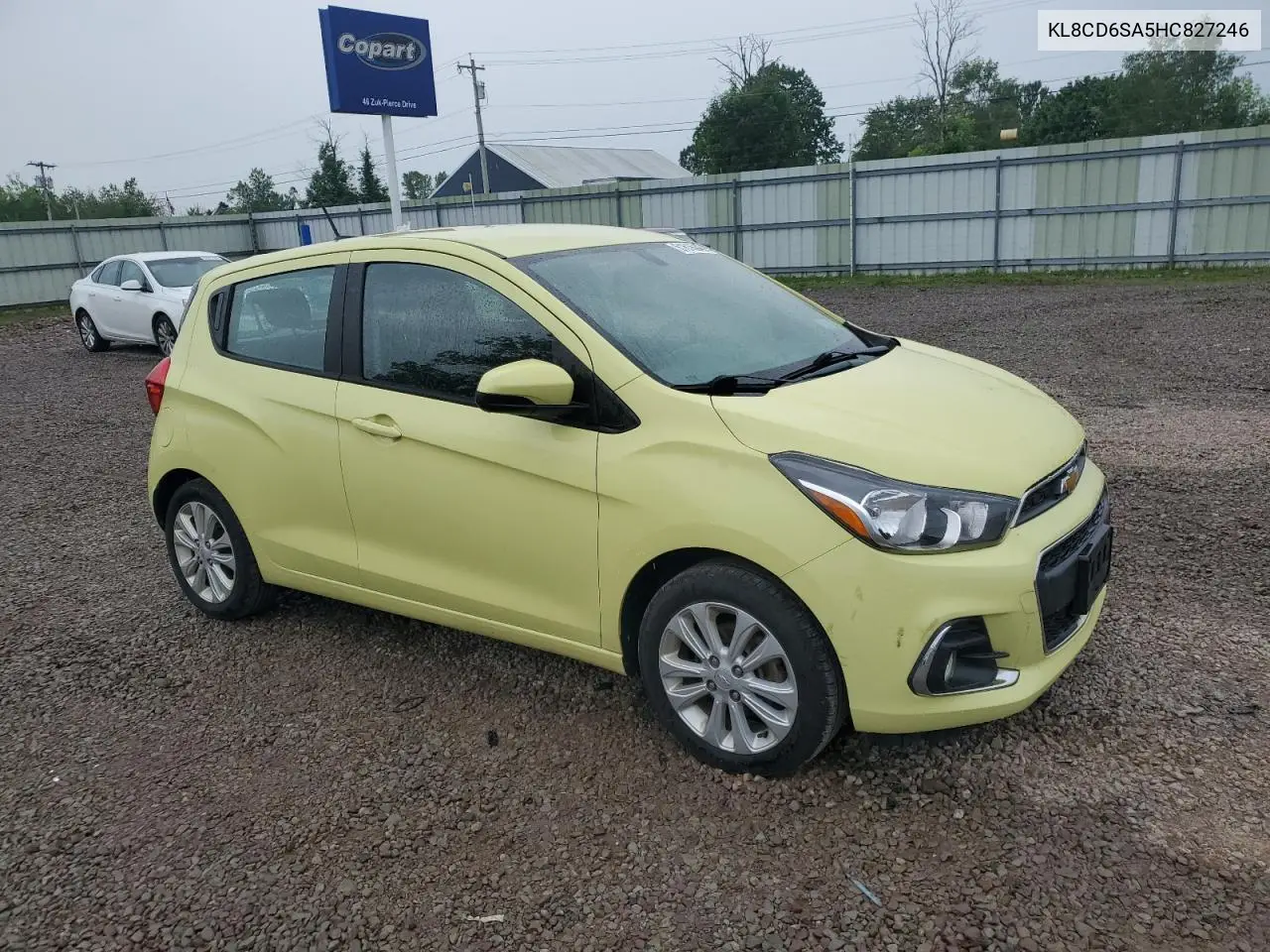 2017 Chevrolet Spark 1Lt VIN: KL8CD6SA5HC827246 Lot: 61616045