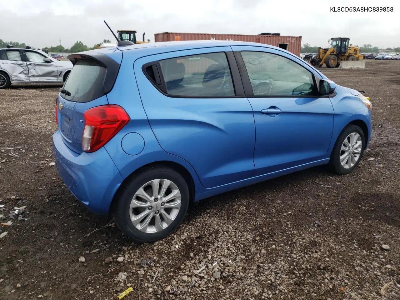 2017 Chevrolet Spark 1Lt VIN: KL8CD6SA8HC839858 Lot: 61645325