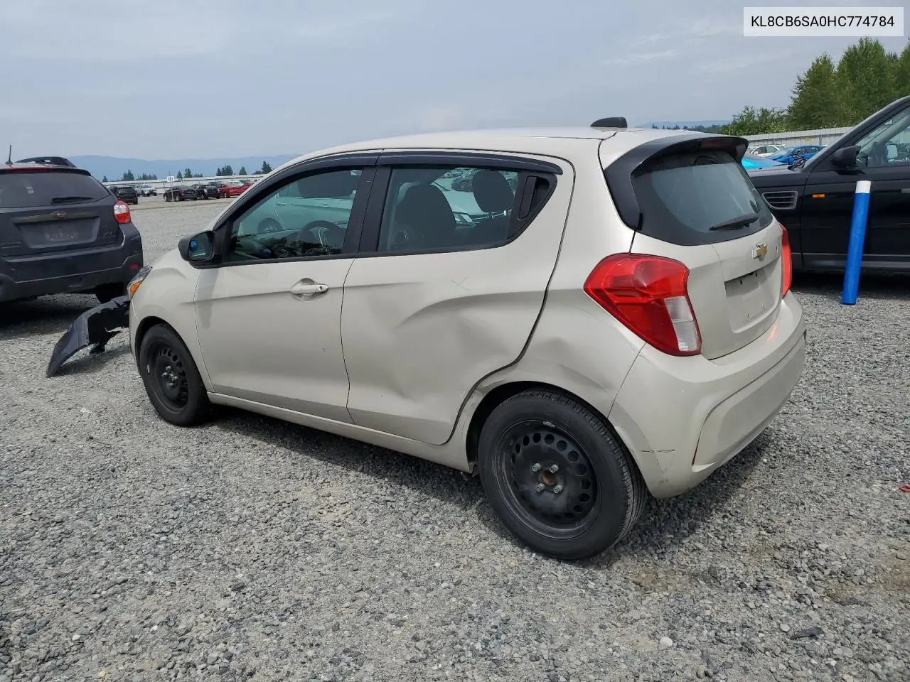 2017 Chevrolet Spark Ls VIN: KL8CB6SA0HC774784 Lot: 62158775