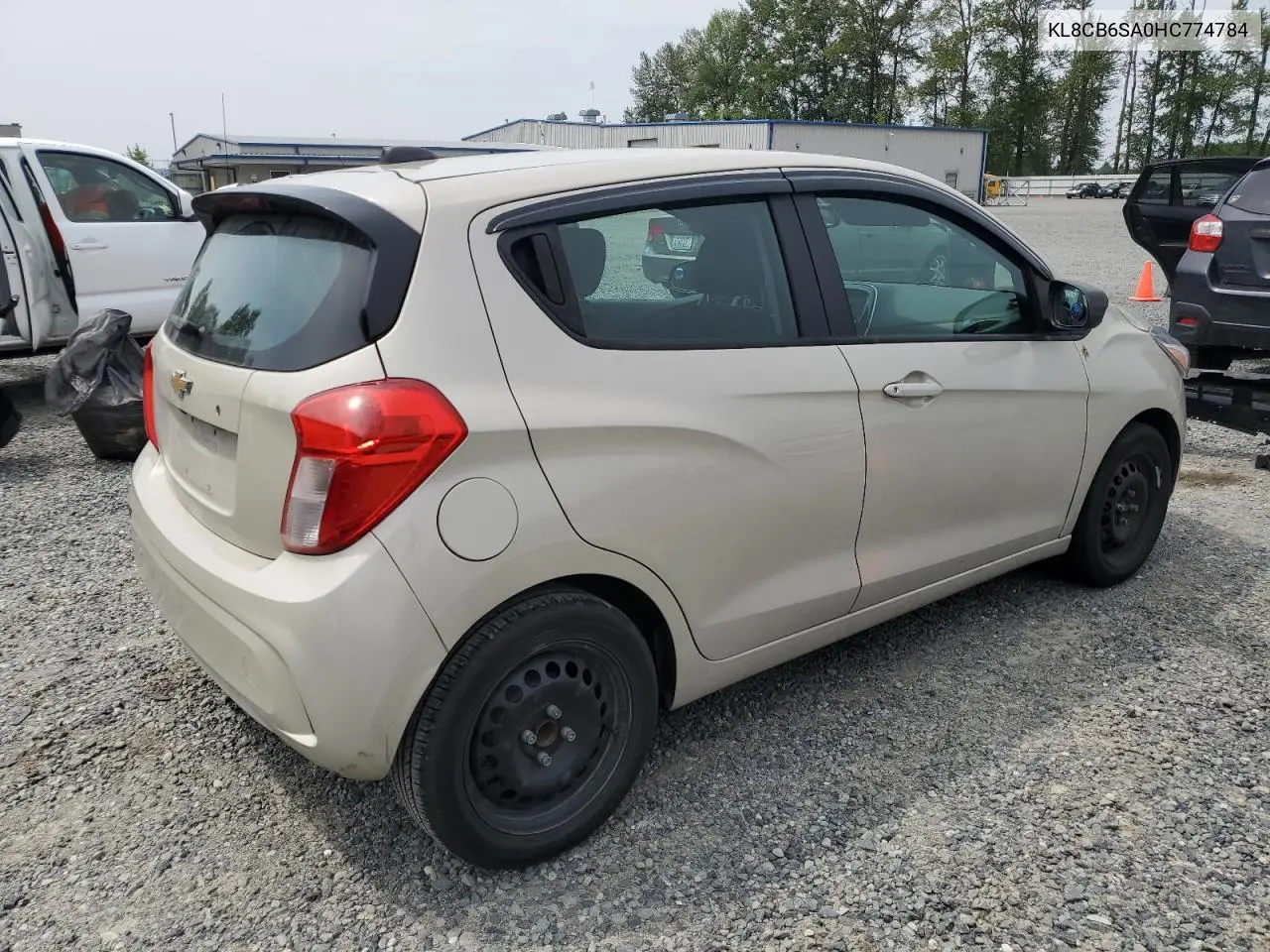 2017 Chevrolet Spark Ls VIN: KL8CB6SA0HC774784 Lot: 62158775
